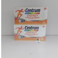 Centrum Energy Multivitamin-Multimineral Plus Vitamin C & E  Exp:01/2027