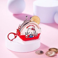 台灣 Hello Kitty 3D造型悠遊卡 復古口金包