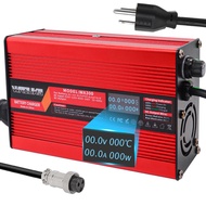 67.2V 4A Lithium Battery Charger Output 3pin GX16 1+ 3- Connector Used for 16S 60V Li-ion Battery Ch
