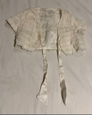 Nicholas & Bears 米白色短袖荷葉邊小外套