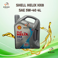 Shell Helix HX8 SAE 5W-40 Fully Synthetic Gasoline Engine Oil 4L