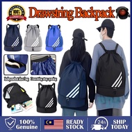 Gym Bag Sport Drawstring Bag Basketball And Football Bag Beg Sukan Beg Bola Bagpack Adjustable Sport