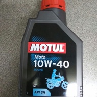 Motul 4T 10W40 Mineral Engine Oil Motorcycle 1L 100% 4T Minyak Hitam