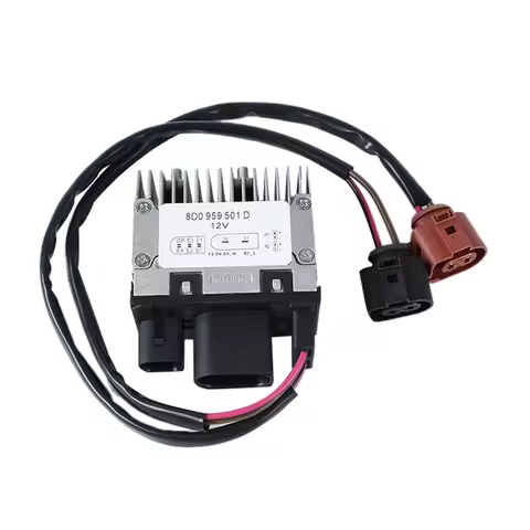 Car Fan Cooling Control Unit Relay Module for AUDI A4 A6 S4 1999-2006 8D0959501B, 8D0959501D