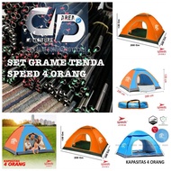 TENDA 4 person speed tent frame set 4 person speed tent frame set