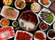 ร้าน Donghua Sichuan Hot Pot ที่สถานี Banqiao