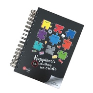 Ukami A5 H/Cover Ring NoteBook (Blank) 80gsm 120's (S-8532)