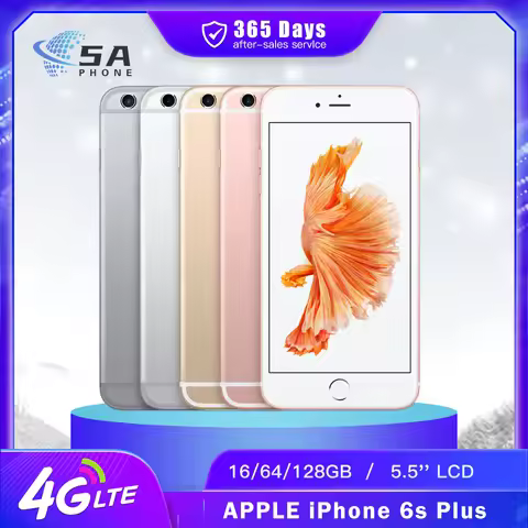 Original Unlocked Apple iPhone 6s Plus 4G Mobile Phone Fingerprint 5.5'' IPS LCD Screen 16/32/64/128