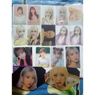 YABUKI NAKO IZONE PHOTOCARD