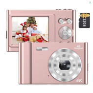 Andoer 4K Digital Camera Video Camcorder 48MP 2.4 Inch IPS Screen Auto Focus 16X Digital Zoom Anti-s