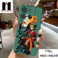 Case Pro Camera ITEL A60/A60S - Casing ITEL A60/A60S Fashion Case Latest 2023 MI.CASE [ NARUTO ] Sof