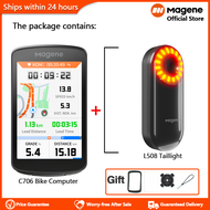 Magene C706 Smart GPS Bike Computer Freeride ClimbPro Strava Segments Voice Navigation Hear Your Dir