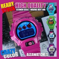 *BEST SELLING* HOT ITEMS G SHOCK DW6900 PL4 PINK JAM TANGAN DIGITAL SPORTS WATCHES MEN CASIO