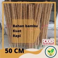 Turus Penyangga Tanama Tanaman Bunga Aglonema 50 cm Bahan Bambu