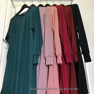 Blouse Lubna Muslimah tak payah gosok  M, L, XL, XXL, XXXL