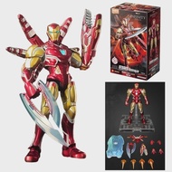 BLOKEES Original MK85 Nano Armor 2.0 Iron Man EX CHAMPION CLASS รุ่นตาหน้าอกเรืองแสง Avengers Buildi