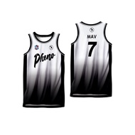 Pheno Jersey Mavs Original Design MAVS Customized Name and Number Basketball Jersey for Men PHENOMEN
