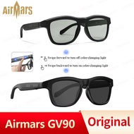 Airmars GV90 Smart Glasses Bluetooth Earphone AI Translation Hands-Free Call Touch Color Change Sung