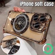 Desert Titanium magnetic case iphone 16 15 pro max case iphone 11 12 13 14 pro max 16 plus case with