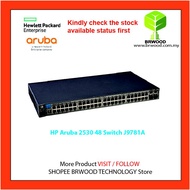 HP ARUBA J9781A: ARUBA 2530 48 48 PORT 10/100 MBPS C/W 2XGBASE-T 2XSFP SWITCH