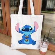 HOT Lilo and Stitch Printed canvas bag tote Anime Clutch