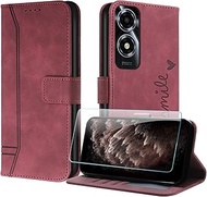 Mobile Phone Case Compatible with Oppo A2x 5G/Oppo A2M 5G/Oppo A59 5G, Flip PU Wallet Protective Cas