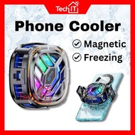 Phone Cooler Gaming Cooling Fan Phone Fan Cooler Phone Gaming Magnetic Phone Cooler Mobile Phone Rad