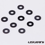 2.5mm Usukani 7075 AL Spacer Black / Shim Set / Washer Set
