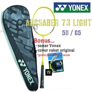 Yonex ARCSABER 73 LIGHT 5U G5 Yellow Badminton Racket Badminton Racket/