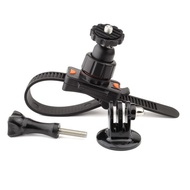 Bicycle Zip Strap Mount Holder with Tripod Adapter for GoPro Bike Mount Adapter SJCAM Xiaomi Yi Accessories