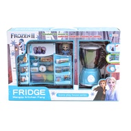 Frozen Kitchen Toys Pretend Play Chef Toys (Music and Light) Mainan Dapur Kanak-Kanak Frozen Fridge 