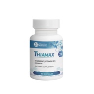 Thiamax Vitamin B1 (Thiamine TTFD) Capsules, No Fillers or Flow Agents, 100mg, 60 Count
