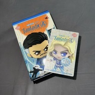 隱藏 全新未開袋 HotToys Marvel The Fantastic Four 神奇4俠 Cosbi 隱形女 吞星 霹靂火 石頭人 銀色衝浪手 神奇先生 Invisible Woman 戰鬥版本