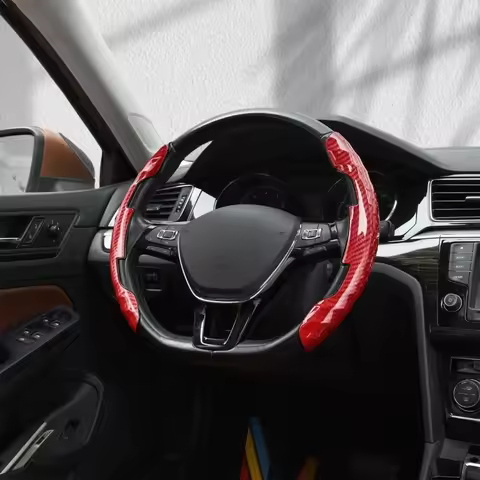 Stylish car steering wheel cover for Toyota Crown CHR Yaris Corolla Auris Hilux Celica Verso Rav4 Pr