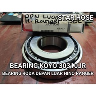 BEARING KLAHER KOYO 30310JR FRONT OUTER BEARING HINO RANGER