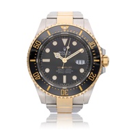 Rolex Sea-Dweller Reference 126603, a yellow gold and stainless steel automatic wristwatch with date, Circa 2022