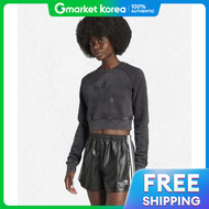 adidas | เสอครอป Adidas รน Washed - สดำ IW5559 2396505