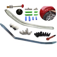 Automobile Dent Removal Kit, Car Fender Damage Repair Tools, Flat Bar, Automotive Dent Removal Kit, 
