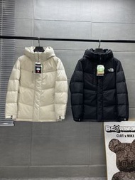 全新韓版the north face jacket the north face外套the north face羽絨the north face  the north face 中長款白鴨絨羽絨服