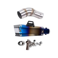 คอท่อ Kawasaki Z 250L/Ninja 250SL วัสดุแสตนเลสเกรด304 + ปลายท่อ AK Shorty V2 ฟรีจุกลดเสียง มีสีให้เล