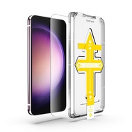 I TECH ZiFRIEND 9H Hardness Crystal Clear Easy App Tempered Glass for Samsung Galaxy S21 S22 S23 S25