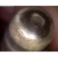 NATURAL TIBETAN DZI 9 EYE AUTHENTIC BLACK AGATE TYPE.