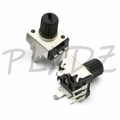10PCS RV09 Potentiometer Vertical 15mm (Shaft Length 7.5mm) 10K 50K 100K 200K 500K 5K 1K 2K 1M WH09 