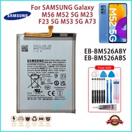 EB-BM526ABY 5000mAh For Samsung Galaxy M56 M52 5G M23/F23 5G M53 5G A73 EB-BM526ABS M33 5G Phone Bat