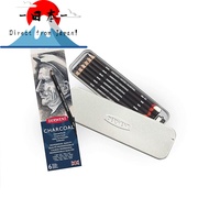 [Direct from Japan]
Derwent Charcoal Pencil Set with Metal Case - 6, 12, and Various Shades