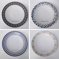 Salad plate 21cm coupe beautiful ceramic plate patterned ceramic salad plate/