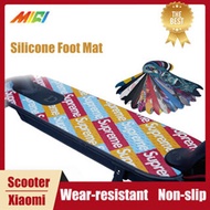 Xiaomi M365/1S/PRO Silicone Mat, Scooter Colorful Graffiti Silica Gel Foot Pad, Waterproof Accessories