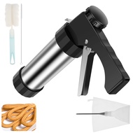 Churrera Churro Maker Machine Stainless Steel Churro Maker Kit with 3 Different Tips Piping Lightwei