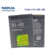 แบตเตอรี่ BL-4B สำหรับ Nokia 2630 7373 N75 N76 6111 5000 7070 7500 2660 แบตเตอรี่ทดแทนBL 4B BL4B 700