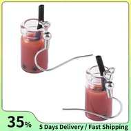 Funny Lemon  Tea Pearl Milk Tea Earrings  Bubble Tea Funny Dangle Earrings for Women ,Dark Coffee